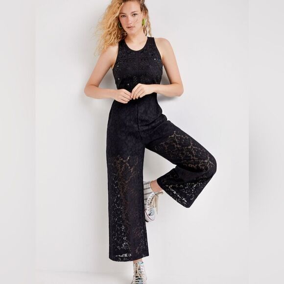 🔥Desigual Overall Pants “Saray” New - Picture 1 of 15